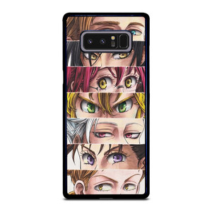 7 SEVEN DEADLY SINS ANIME EYE CHARACTER Samsung Galaxy Note 8 Case Cover