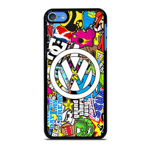 VW STICKER BOMB LOGO iPod Touch 7 Case VW STICKER BOMB LOGO iPod Touch 7 Case