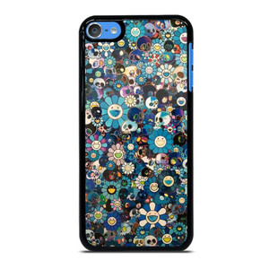 TAKASHI MURAKAMI FLOWERS SKULL iPod Touch 7 Case