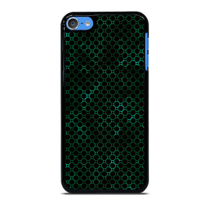 STYLISH HEXAGONAL GREEN PATTERN iPod Touch 7 Case