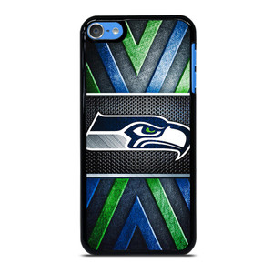SEATTLE SEAHAWKS METAL LOGO iPod Touch 7 Case