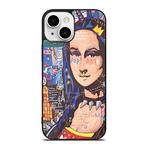 MONALISA ABSTRACT POP ART  iPhone 13 Mini Case Cover