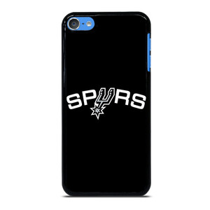 SAN ANTONIO SPURS LOGO BLACK iPod Touch 7 Case