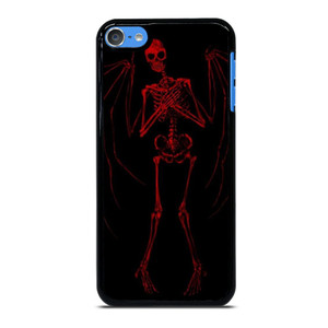 RED SKELETON HEARTBREAKING iPod Touch 7 Case