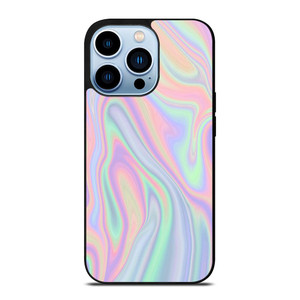 PASTEL COLOR ABSTRACT LIQUID iPhone 13 Pro Max Case Cover
