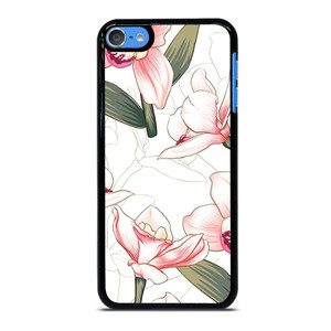 PINK ORCHID FLOWER iPod Touch 7 Case