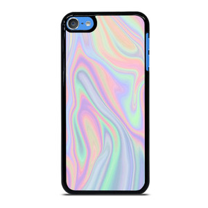 PASTEL COLOR ABSTRACT LIQUID iPod Touch 7 Case