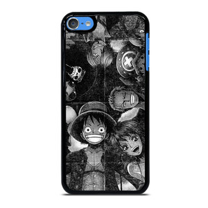 ONE PIECE BLACK WHITE GRUNGE ALL iPod Touch 7 Case ONE PIECE BLACK WHITE GRUNGE ALL iPod Touch 7 Case