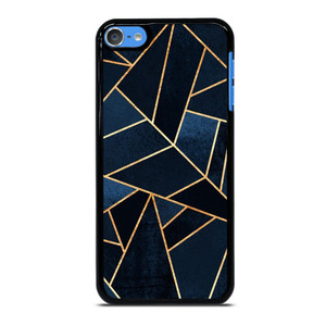 NAVY STONE CERAMIC ABSTRACT iPod Touch 7 Case NAVY STONE CERAMIC ABSTRACT iPod Touch 7 Case