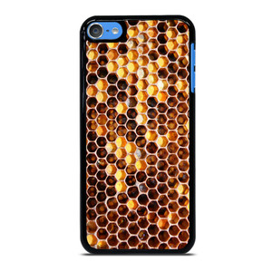 NATURAL HONEYCOMB PATTERN iPod Touch 7 Case NATURAL HONEYCOMB PATTERN iPod Touch 7 Case