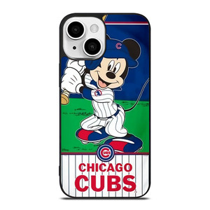 MICKEY MOUSE CHICAGO CUBS iPhone 13 Mini Case Cover MICKEY MOUSE CHICAGO CUBS iPhone 13 Mini Case Cover