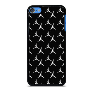 MICHAEL JORDAN SYMBOL BLACK PATTERN iPod Touch 7 Case