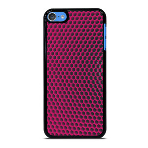 HEXAGONAL BLACK PURPLE PATTERN iPod Touch 7 Case