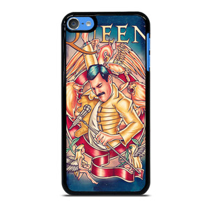 FREDDIE MERCURY QUEEN ART iPod Touch 7 Case