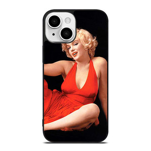 MARILYN MONROE RED DRESS iPhone 13 Mini Case Cover MARILYN MONROE RED DRESS iPhone 13 Mini Case Cover