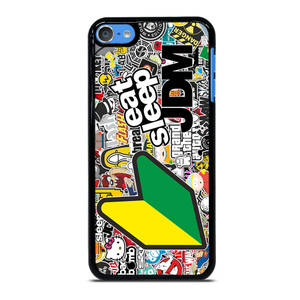 EAT SLEEP JDM STICKER BOMB iPod Touch 7 Case
