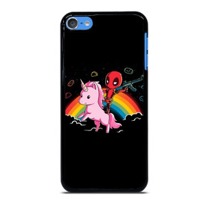 DEADPOOL AND UNICORN CUTE iPod Touch 7 Case
