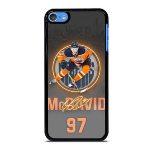 CONNOR MCDAVID EDMONTON OILERS PLAYER iPod Touch 7 Case