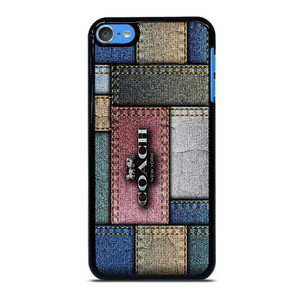 COACH NEW YORK LOGO JEANS  iPod Touch 7 Case