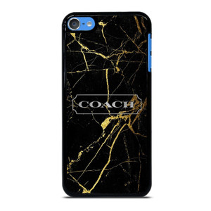 COACH NEW YORK GOLD MARBLE iPod Touch 7 Case