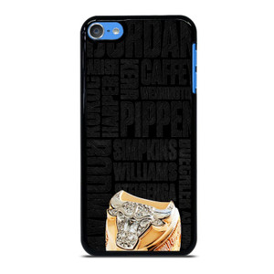 CHICAGO BULLS RING AND NAME iPod Touch 7 Case CHICAGO BULLS RING AND NAME iPod Touch 7 Case