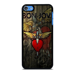 BON JOVI WOODEN LOGO iPod Touch 7 Case BON JOVI WOODEN LOGO iPod Touch 7 Case