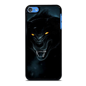 BLACK WILD WOLF iPod Touch 7 Case