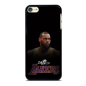 LEBRON JAMES LA LAKERS AUTOGRAPH iPod Touch 6 Case