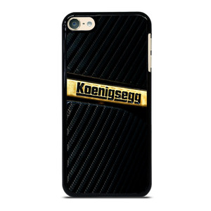 KOENIGSEGG GOLD BLACK CARBON iPod Touch 6 Case
