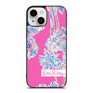 LILLY PULITZER PALM TREES iPhone 13 Mini Case Cover LILLY PULITZER PALM TREES iPhone 13 Mini Case Cover