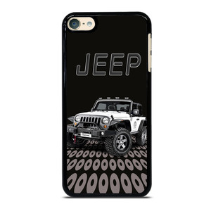 JEEP WHITE CAR iPod Touch 6 Case
