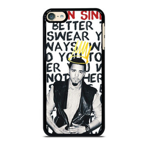 J COLE BORN SINNER QUOTES iPod Touch 6 Case