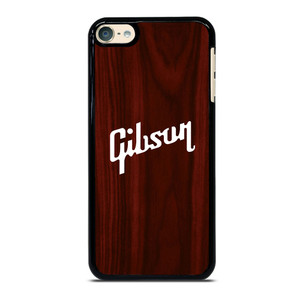 GIBSON GUITAR WOODEN LOGO iPod Touch 6 Case GIBSON GUITAR WOODEN LOGO iPod Touch 6 Case
