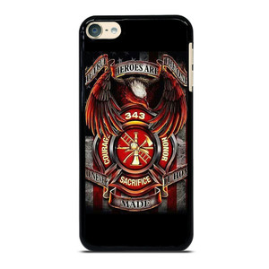 FIREFIGHTER FIREMAN HEROES iPod Touch 6 Case