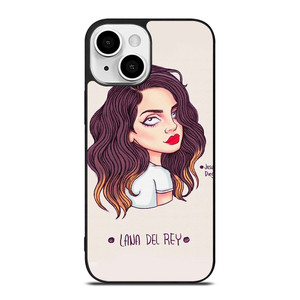 LANA DEL REY CARTOON iPhone 13 Mini Case Cover