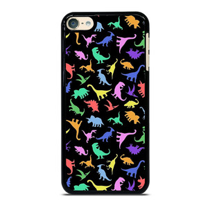 DINOSAUR COLORFUL PATTERN iPod Touch 6 Case