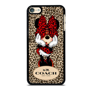 COACH MINNIE MOUSE LEOPARD iPod Touch 6 Case