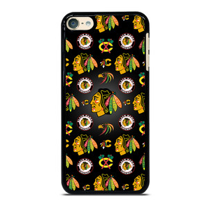 CHICAGO BLACKHAWKS COLLAGE LOGO iPod Touch 6 Case