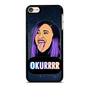 CARDI B FACE CARTOON iPod Touch 6 Case