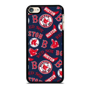 BOSTON RED SOX BASEBALL PATTERN iPod Touch 6 Case