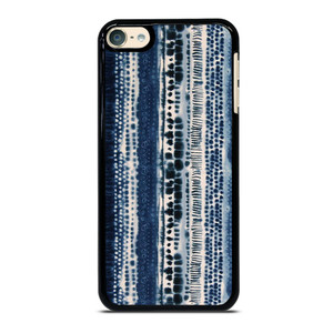 BLUE STRETCHED CHIFFON FABRIC iPod Touch 6 Case