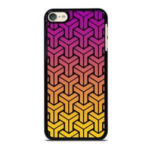 BLACK MAMBA YELLOW PURPLE PATTERN iPod Touch 6 Case