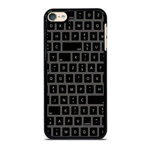 BLACK KEYBOARD PATTERN iPod Touch 6 Case