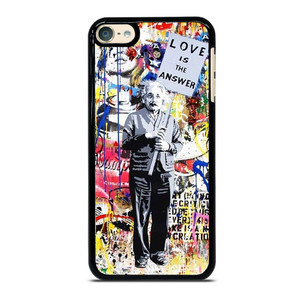BANKSY EINSTEIN GRAFFITI iPod Touch 6 Case