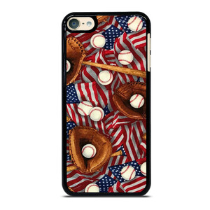 AMERICAN BASEBALL ABSTRACT iPod Touch 6 Case