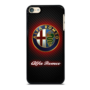 ALFA ROMEO RED CARBON LOGO iPod Touch 6 Case