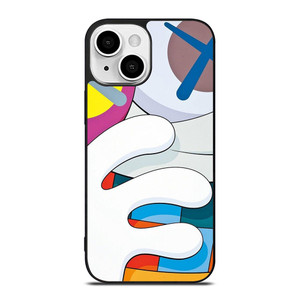 KAWS CARTOON ART iPhone 13 Mini Case Cover KAWS CARTOON ART iPhone 13 Mini Case Cover