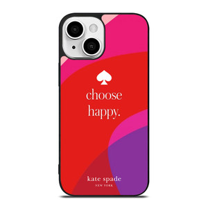 KATE SPADE CHOOSE HAPPY iPhone 13 Mini Case Cover