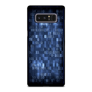 BLUE STYLISH BINARY CODE Samsung Galaxy Note 8 Case Cover