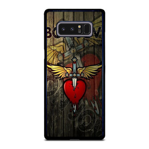 BON JOVI WOODEN LOGO Samsung Galaxy Note 8 Case Cover BON JOVI WOODEN LOGO Samsung Galaxy Note 8 Case Cover